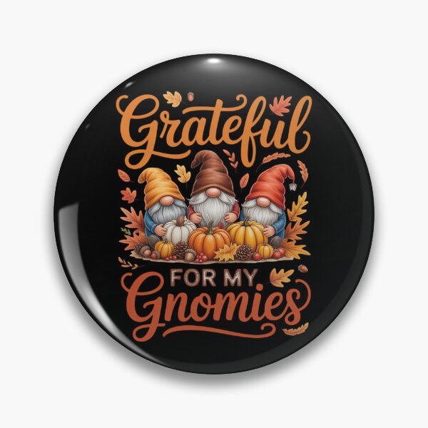 Item preview, Grateful For My Gnomies Fall Autumn Thanksgiving Gnomes designed and sold by DetroitMug.