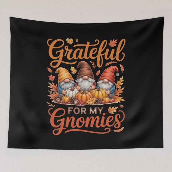 Item preview, Grateful For My Gnomies Fall Autumn Thanksgiving Gnomes designed and sold by DetroitMug.