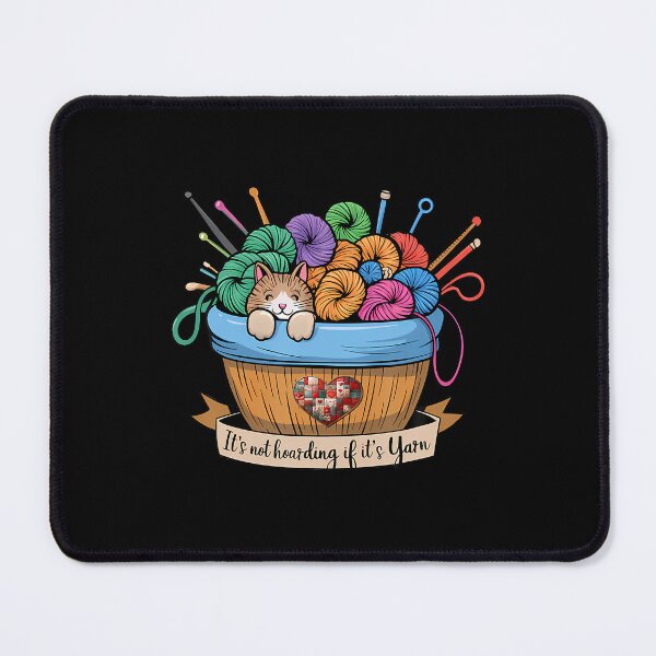 Item preview, Funny Saying For Crafters Hobby Knitting And Crocheting designed and sold by LeanneSandra.