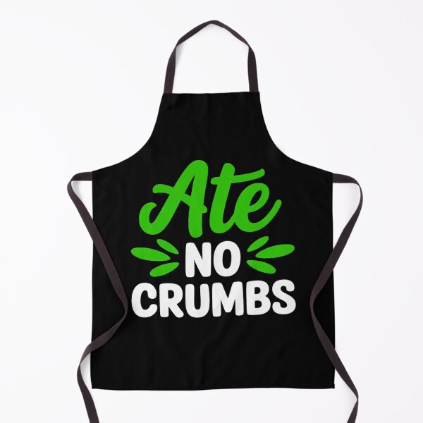 Item preview, Green Ate No Crumbs WT Green Graphi designed and sold by DetroitMug.