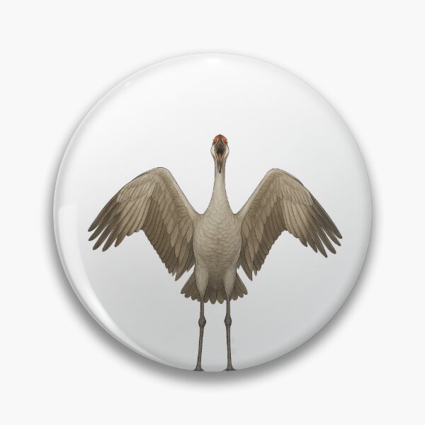 Item preview, Sandhill crane calling designed and sold by GullHyena.