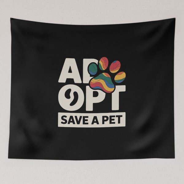 Item preview, Adopt Save A Pet Animals Rescue Pets Adoption  designed and sold by RsFilsingerArt.