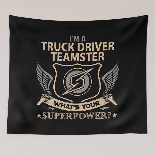 Item preview, Truck Driver Teamster designed and sold by hzibfldecjq42.
