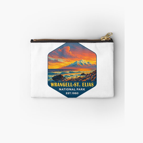 Item preview, Wrangell–St. Elias Alaska Mountain Sticker designed and sold by Ismeal Von.