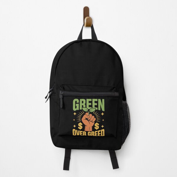 Artikelvorschau, Grün statt Gier – Öko-Protestfaust, Klimaaktivismus entworfen und verkauft von DetroitMug.