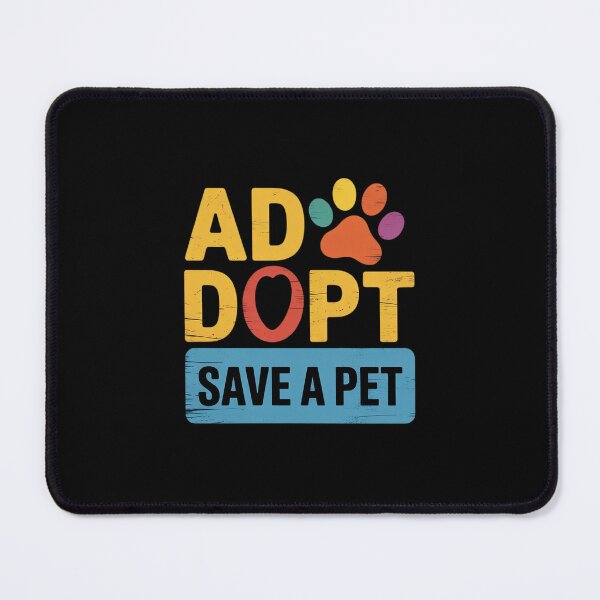 Item preview, Adopt save a pet Cat and Dog Animals Rescue 1  designed and sold by RsFilsingerArt.
