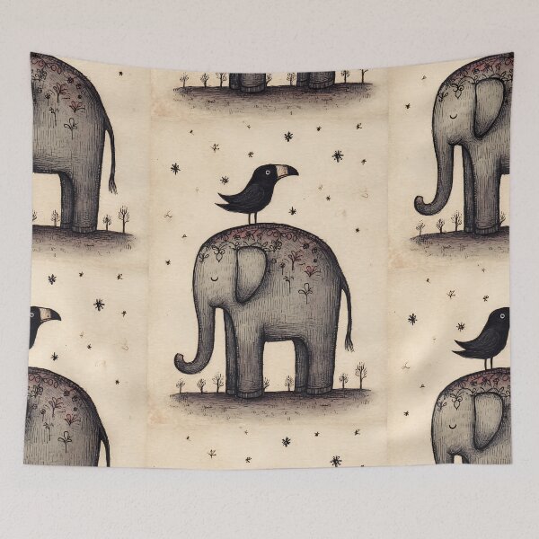 Item preview, Cute Animal Doodle Art designed and sold by bapupa.