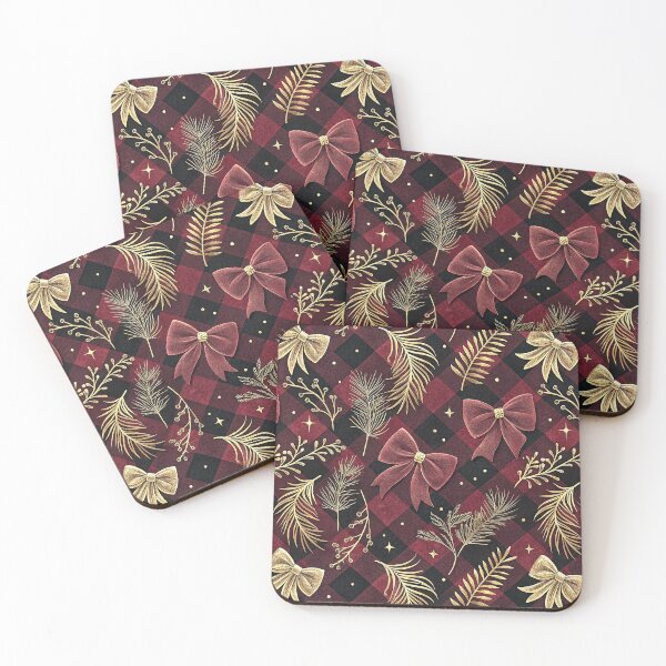 Item preview, Classic checkered design for Christmas designed and sold by Merrylands Artshop.