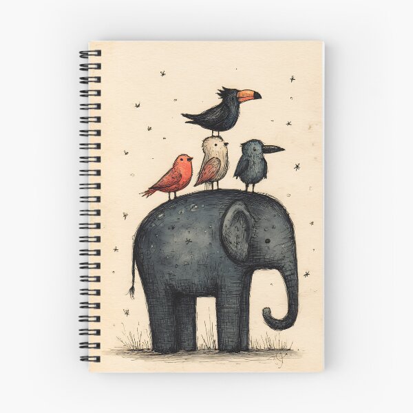 Item preview, Simple Animal Doodle Art designed and sold by bapupa.