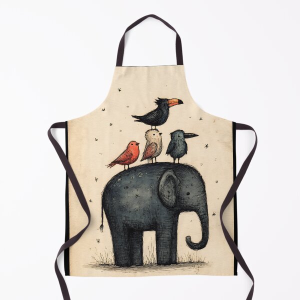 Item preview, Simple Animal Doodle Art designed and sold by bapupa.
