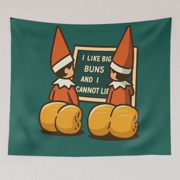Item preview, Big Buns and Mischief Elves designed and sold by ArgentoArt.