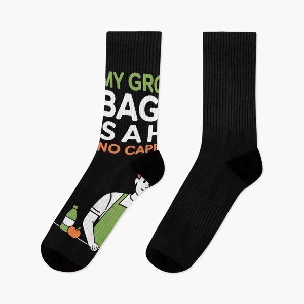 Item preview, Grocery Bagger Hero No Cape Needed designed and sold by DetroitMug.