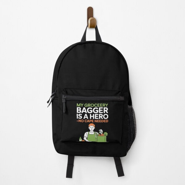 Item preview, Grocery Bagger Hero No Cape Needed designed and sold by DetroitMug.