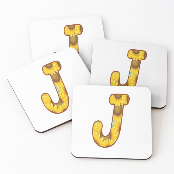 Item preview, Letters, flowers,J designed and sold by Sujinthaiart.