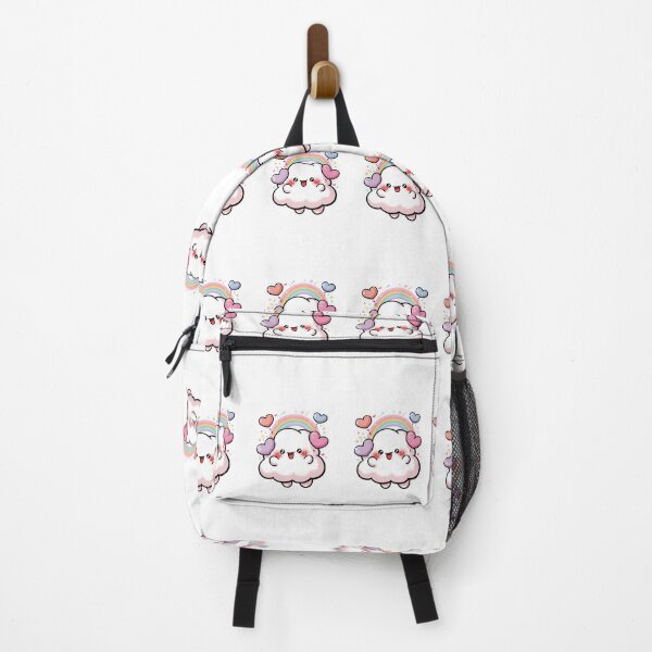 Item preview, Kawaii Cloud Juggler with Pastel Hearts - Cute Aesthetic Art designed and sold by DanielY01.