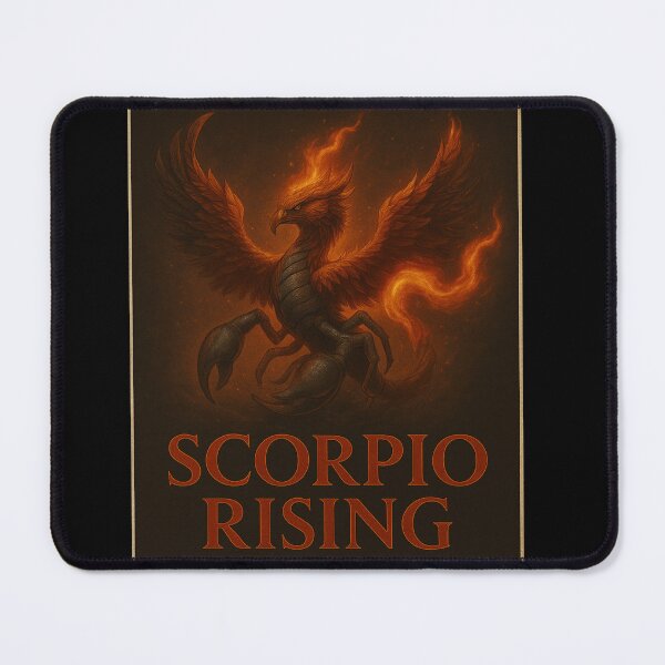 Item preview, Scorpio Rising – Fiery Phoenix Scorpion Zodiac Creature designed and sold by the-dovlat.