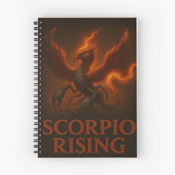 Item preview, Scorpio Rising – Fiery Phoenix Scorpion Zodiac Creature designed and sold by the-dovlat.