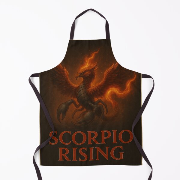 Item preview, Scorpio Rising – Fiery Phoenix Scorpion Zodiac Creature designed and sold by the-dovlat.