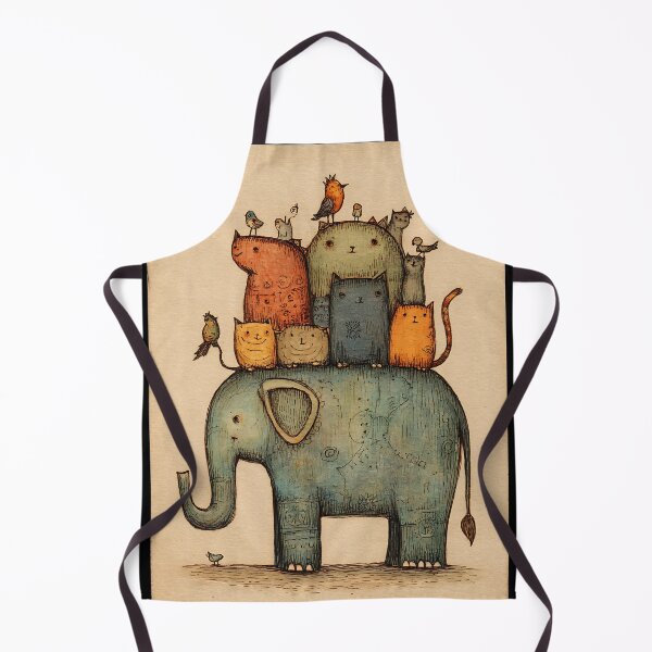 Item preview, Funny Animal Doodle Art designed and sold by bapupa.
