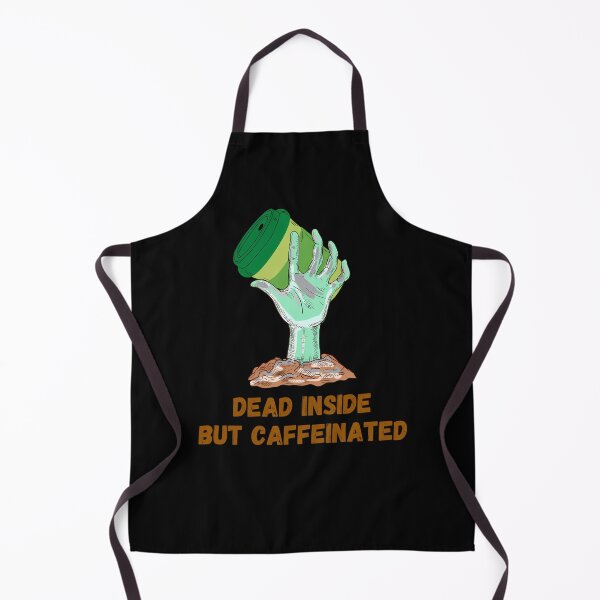 Item preview, Dead-Inside-But-Caffeinated-Coffee-Zombie designed and sold by NormaLehmann.