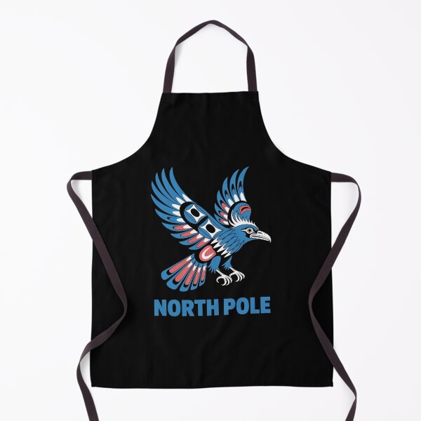 Item preview, North Pole Alaska Kingfisher Native American Indian Bird Art designed and sold by VasilisLamArt.