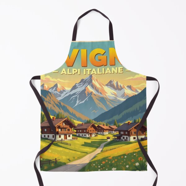 Artikelvorschau, Livigno, Lombardei, Italien: Reiseplakat im Vintage-Stil mit malerischem Motiv entworfen und verkauft von LSVart.