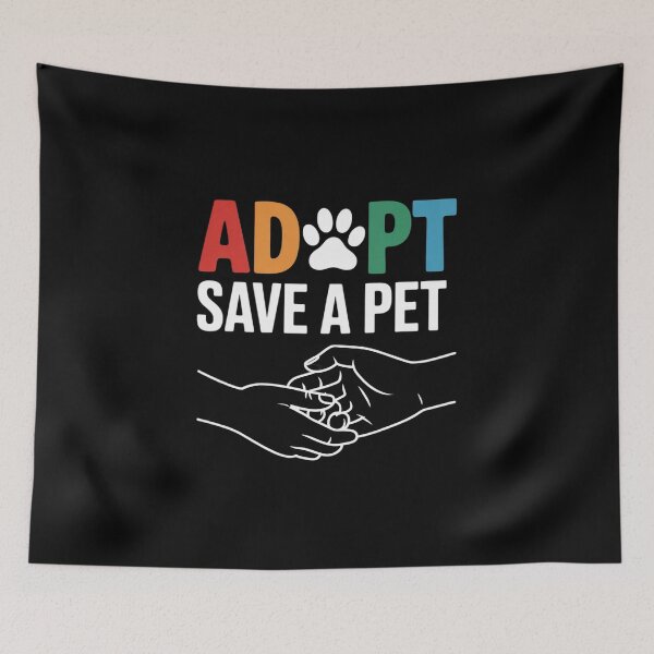 Item preview, Adopt Save A Pet  designed and sold by RsFilsingerArt.