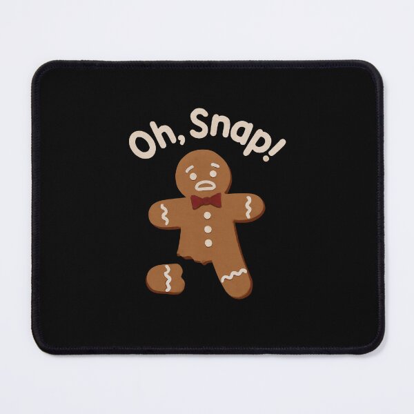 Item preview, Oh Snap Funny Gingerbread Man designed and sold by Emeearts.