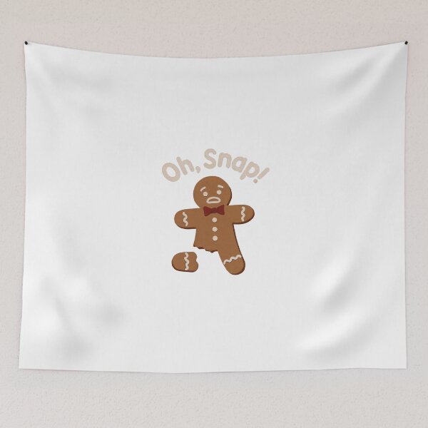 Item preview, Oh Snap Funny Gingerbread Man  designed and sold by Emeearts.