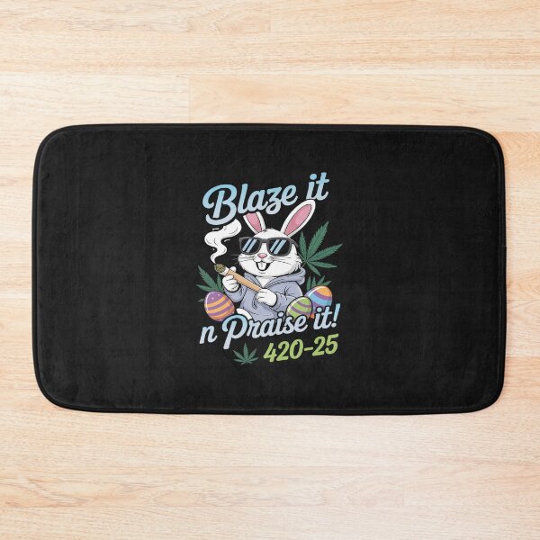 Item preview, Funny Happy 420 Easter Bunny Smoking on Weedster Sunday! designed and sold by procionartss.