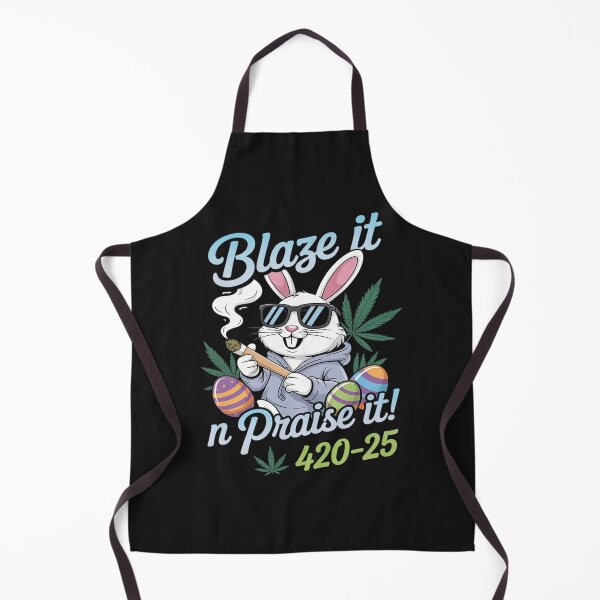 Item preview, Funny Happy 420 Easter Bunny Smoking on Weedster Sunday! designed and sold by procionartss.