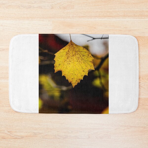 Item preview, Single Yellow Leaf on Branch designed and sold by Rabee Khalil Photography.