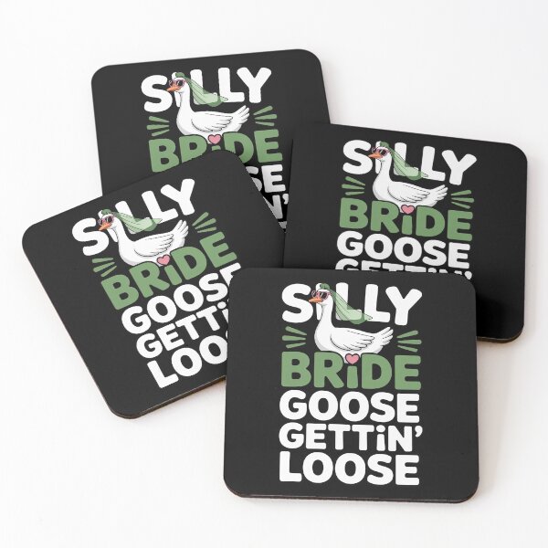Item preview, Groovy Silly Bride Goose Gettin Loose Bride to Be Wedding designed and sold by DetroitMug.