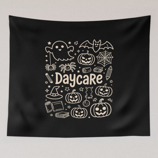 Item preview, Groovy Spooky Daycare Teacher Halloween Infant Squad Teach designed and sold by DetroitMug.