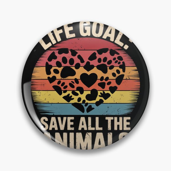 Item preview, Life Goal Save All The Animals Wildlife Rescue Animal  designed and sold by VerseFarm.