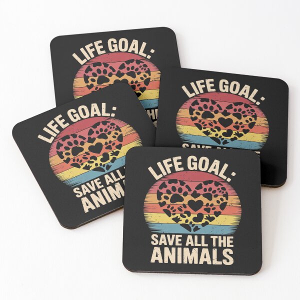 Item preview, Life Goal Save All The Animals Wildlife Rescue Animal  designed and sold by VerseFarm.