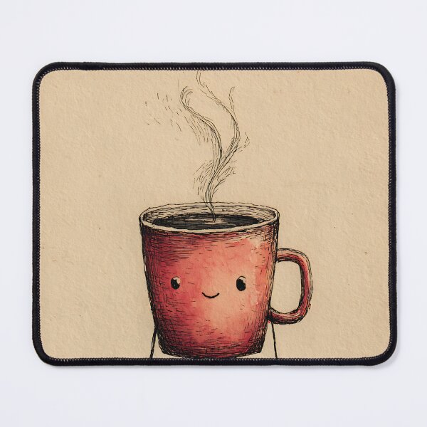 Item preview, Cute Coffee Doodle Morning designed and sold by bapupa.