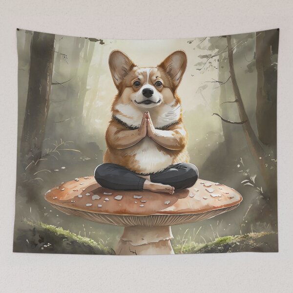 Item preview, Zen Corgi designed and sold by ONYX Pixee.
