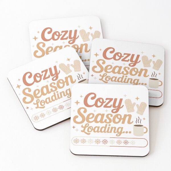 Item preview, Cozy Season Loading Coffee Graphic designed and sold by EvrmoodCo.