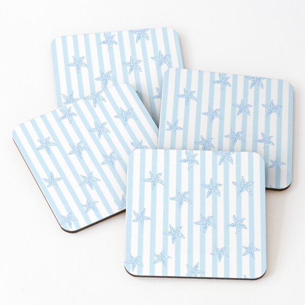 Item preview, Preppy Blue Starfish designed and sold by TheSmartyArty.