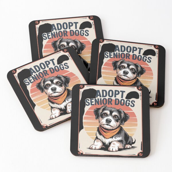 Item preview, Adopt Senior Dogs – Bold Rescue Portrait  designed and sold by RsFilsingerArt.