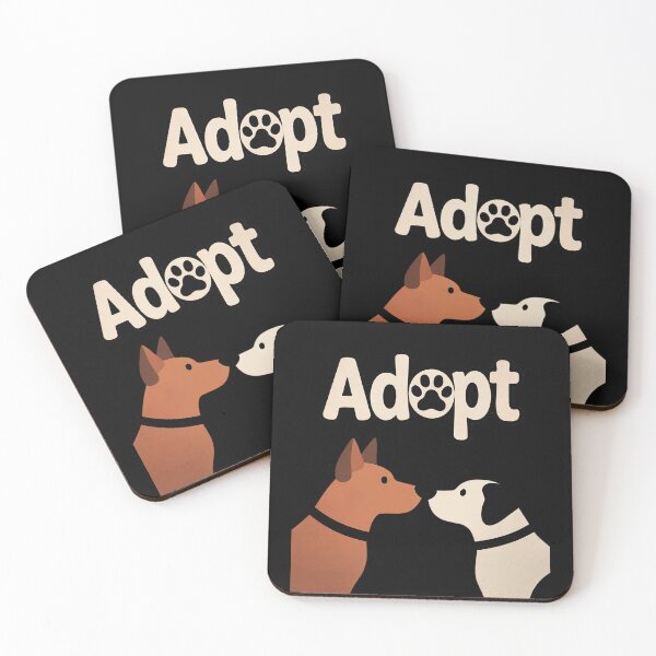 Item preview, ADOPT Vintage Animal Rescue Shelter Cats Dogs Adoption Dept  designed and sold by RsFilsingerArt.