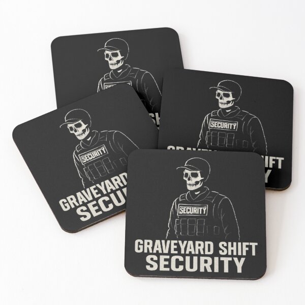 Item preview, Graveyard Shift Security designed and sold by Rare Plus Apparel!.
