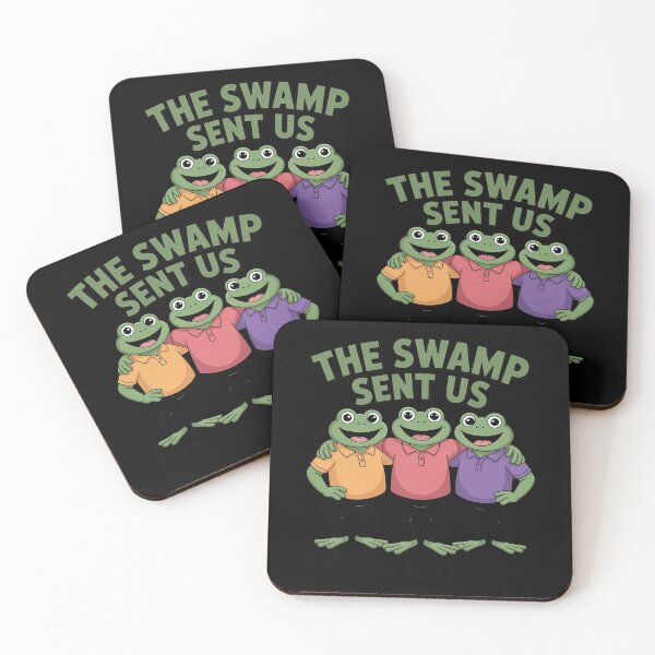 Item preview, Grumpy Frogs The Swamp Sent Us Must Be Halloween designed and sold by DetroitMug.