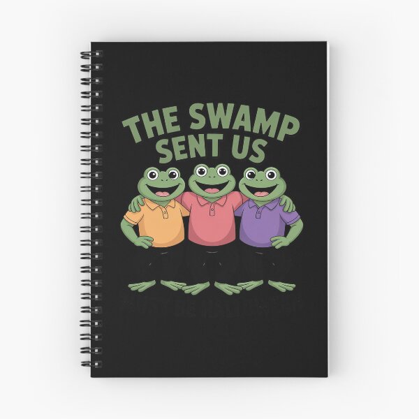 Item preview, Grumpy Frogs The Swamp Sent Us Must Be Halloween designed and sold by DetroitMug.