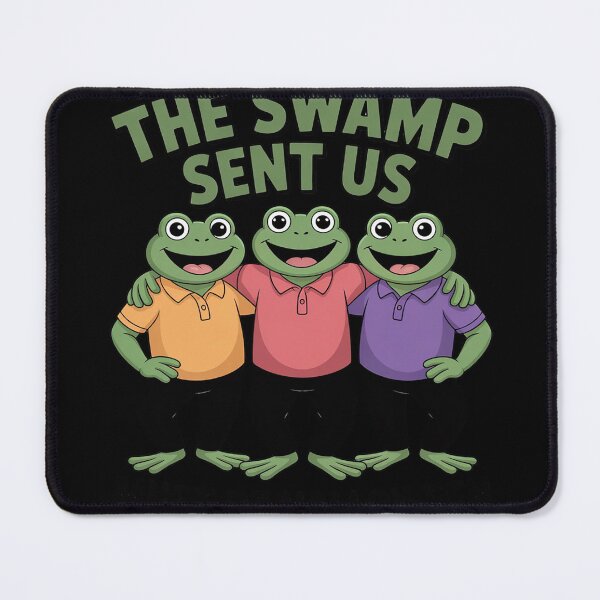 Item preview, Grumpy Frogs The Swamp Sent Us Must Be Halloween designed and sold by DetroitMug.