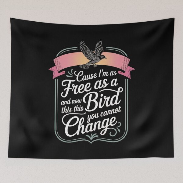 Item preview, LyricLyfe Free Bird Ronnie Zant Allen Collins Long designed and sold by khorbiasieno.