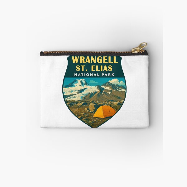 Item preview, Wrangell–St. Elias Alaska Mountain Sticker designed and sold by Ismeal Von.