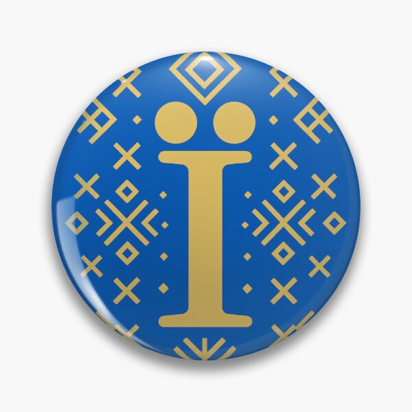 Item preview, Ї Symbol in Ukrainian Folk Pattern – Cultural Heritage Design designed and sold by ShineEyePirate.