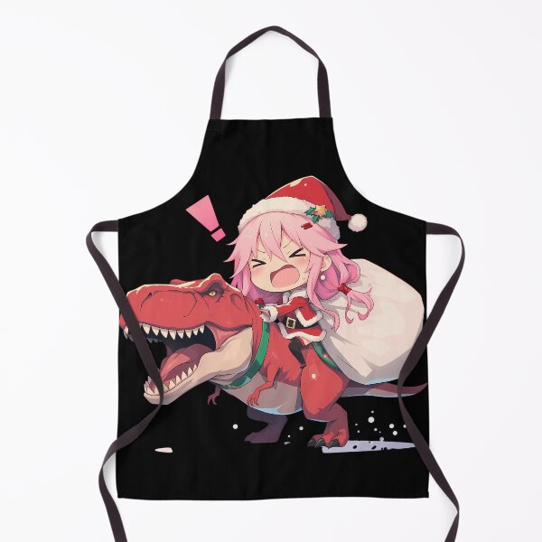 Item preview, Inori Yuzuriha Christmas Dinosaur Ride Guilty Crown Anime designed and sold by HumbertoValveno.